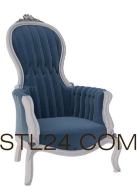 Кресла (KRL_0156) 3D модель для ЧПУ станка